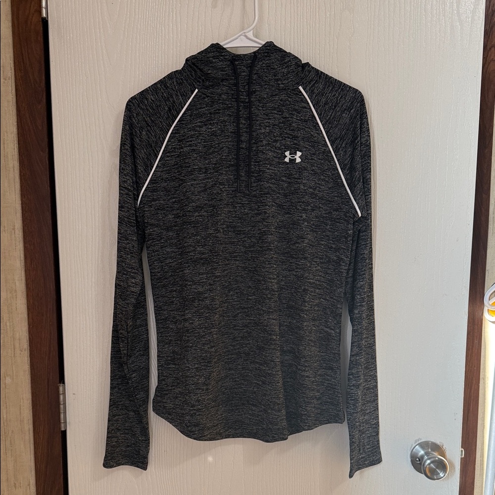 Under Armour Charcoal Gray Long Sleeve Top